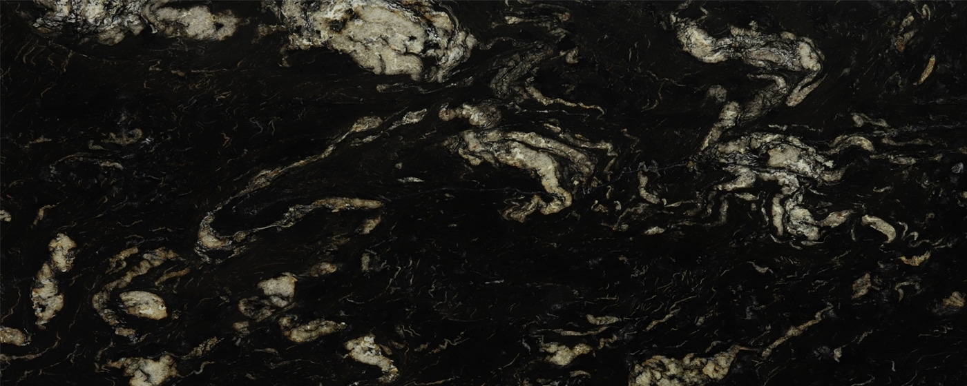 Texture visuelle du granit Titanium Gold